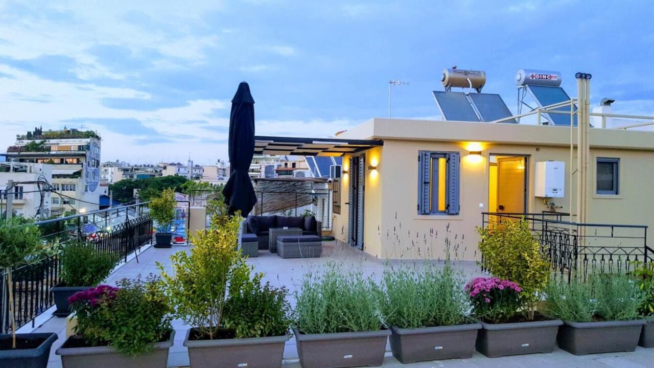 D&E Technopolis Apartments Athens Luaran gambar
