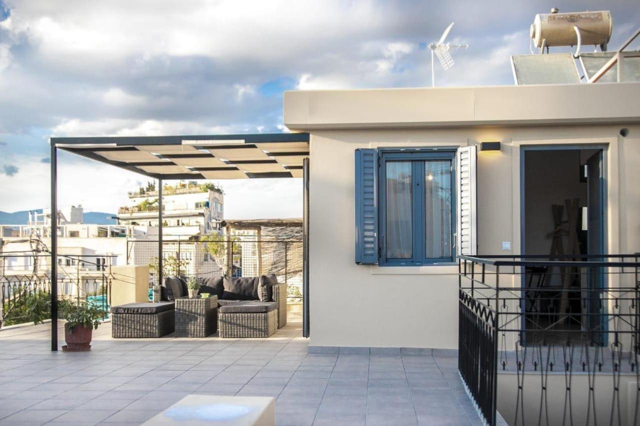 D&E Technopolis Apartments Athens Luaran gambar